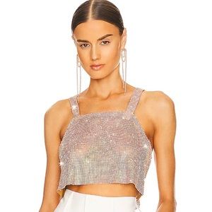 Santa Brands Gold Crop top in “Golden”